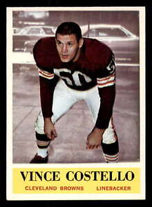 1964 Philadelphia #32 Vince Costello Ex-Mint Browns    ID:320988