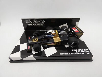 Wolf WR1 Jody Scheckter #20 Argentine GP 1977 Minichamps 1/43 F1 Formula 1 - Image 1 of 2