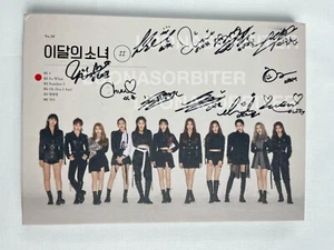 [USA-BASIERT] LOONA SIGNIERTES PROMO-ALBUM # SO WHAT FOTOKARTE MONATLICH MÄDCHEN LIMITIERT B - Bild 1 von 5