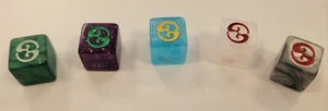 Magic the Gathering March of the Machines Planechase Dice Set of 5 - Picture 1 of 2