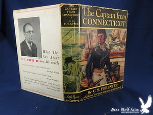 The Captain From Connecticut by C.S. Forester 1941 1st Edition HCDJ - Picture 1 of 7