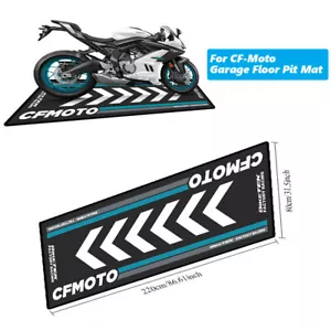 Motorcycle Garage Floor Pit Mat Workshop For CF-Moto 450MT 31'' x 87'' Universal - Picture 1 of 7