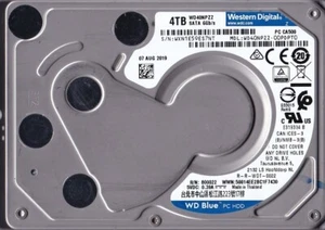 WD40NPZZ-00PDPT0 sn: WXN1E5 Tailandia AGOSTO/2019 4 TB SATA 2,5 Western Digital - Imagen 1 de 4