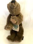 Boyds Bear Archive Collection Brown 'BREWIN' Poseable Jointed w/ Tag 10" 1990-94