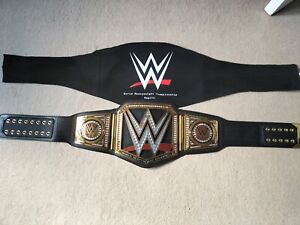 WWE World Heavyweight Champion Replica Championship Wrestling Belt - w/ Bag