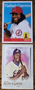 2019 Topps Archives 1958 Retro Vladimir Guerrero Sr & 2020 Allen and Ginter.  - Picture 1 of 3
