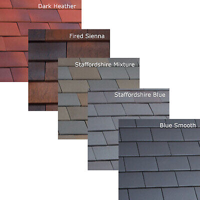 Marley Hawkins Plain Single Camber Clay Roofing Roof Tile Versatile Durable • 10£