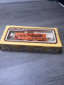 Life Like HO Rio Grande Cement Hopper Car IN BOX 8487 - Picture 1 of 3