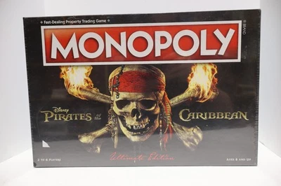 Disney Piratas del Caribe Monopoly Ultimate Edition Juego de Mesa Nuevo Precintado Foto 1 de 3