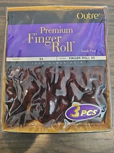 Outre Premium Finger Roll 100% Human Hair Color 33 - Picture 1 of 3