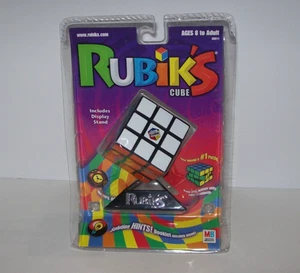 Vintage Rubik's Cube Puzzle mit Aufsteller 2002 Hasbro Rubiks Neu - Bild 1 von 4