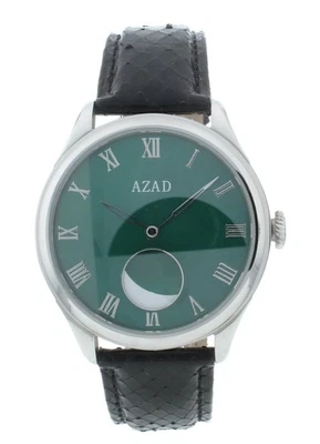 Azad Moon Phase Green Dial 41mm Automatic Stainless Steel Men's Watch BE1971e - Image 1 of 4