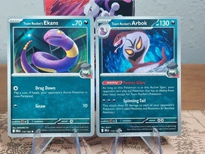 Team Rocket's Arbok & Ekans - 113 & 112/182 - Destined Rivals Normal - Picture 1 of 1