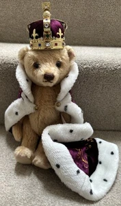 Steiff Queen Elizabeth II coronation Bear - Picture 1 of 5