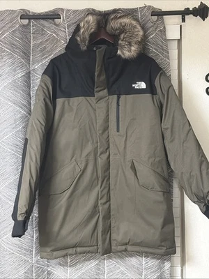The North Face Men's Bedford (McMurdo) Down Parka Size Large Green Black - Image 1 of 4