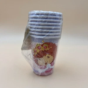 Confezione di 8 tazze vintage designware fragola shortcake carta festa nuove/sigillate  - Foto 1 di 7