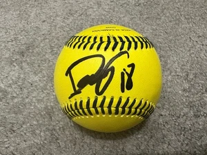 SAVANNAH BANANAS DANNY HOSLEY SIGNED OFFICIAL BANANA BALL BASEBALL COA - Picture 1 of 4