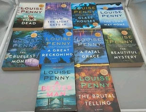 Louise Penny INSPECTOR GAMACHE Series Lot of 10 Books Set Trade Paperback Books - Picture 1 of 10