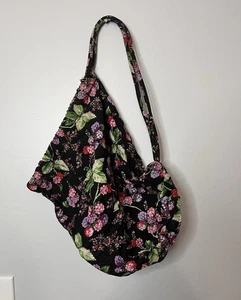 Vera Bradley Mini Ditty Bag – Winter Berry Flowers – For Parts or Repair - Picture 1 of 6