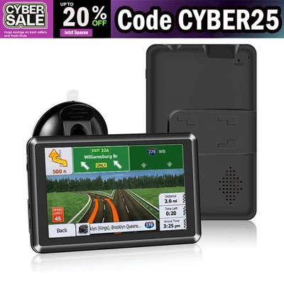 5 Zoll Navigationsgerät GPS NAVI TFT-Touchscreen für Auto LKW PKW Navi DE - Bild 1 von 4