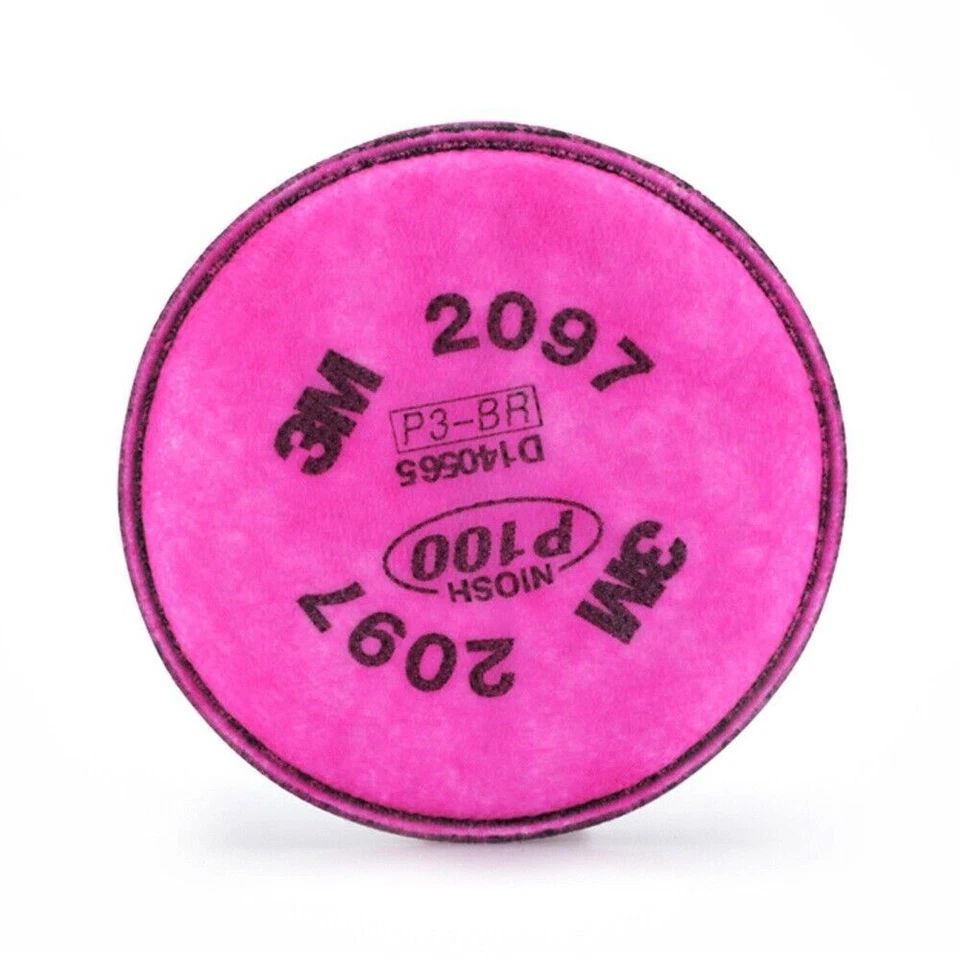 3M Particulate Filter 2097/07184(AAD), P100, with Nuisance Level Organic Vapor Relief