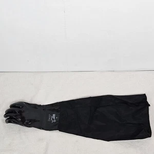 NEW GLASS BEAD CABINET RH GLOVE engine soda blaster machine shop goodson sunnen - Picture 1 of 3