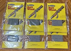 6 Packs Vintage Gudebrod Rod Building Butt Wind Wrap Black & White 3 Yds /Pack - Picture 1 of 2