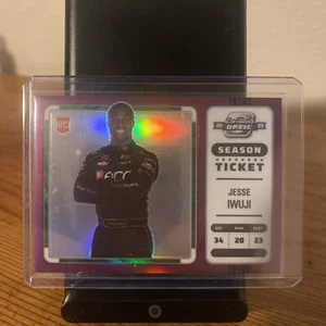 2023 Panini Chronicles Contenders Optic Vinyl Jesse Iwuji Purple 24/25 Rc Rookie - Picture 1 of 2