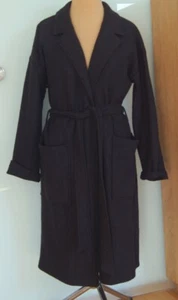 Mantel von Nicole Farhi, Gr M oder 38 100% Wolle schwarz - Bild 1 von 10
