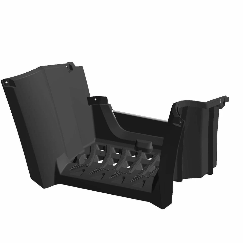 Polaris Footwell, Left, Gloss Black, Genuine OEM Part 5435821-070, Qty 1 Foto 1 de 2