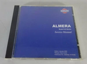 Manual De Taller En CD Nissan Almera Tipo N16 Fecha 01/2000 - Imagen 1 de 2