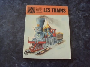 book LES TRAINS pre-cut adhesive subjects complete - Picture 1 of 4