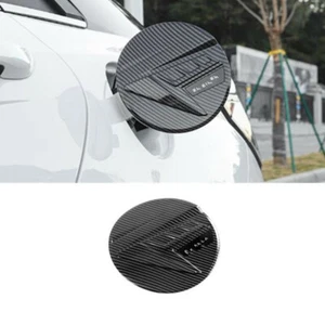 Carbon Fiber Car Fuel Gas Tank Cap Cover Trim For Hyundai Elantra 2020 2021 2022 - Bild 1 von 8