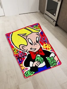 Alec Monopoly Richie Rich Floor Mat Area Runner Rugs Living Room Modern Carpet - Picture 1 of 3