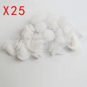 Qty25 Interior Trim Board Retainer Clip Fastener Rivet 90467-10161 For Toyota - Imagen 1 de 3
