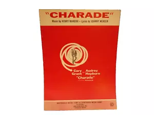 Charade Noten 1963 Mancini Mercer Southdale Musik & Nordmusik - Bild 1 von 4