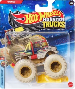 Hot Wheels Monster Trucks 2024 Unimog 1/4 Crash Legends 1:64 - Picture 1 of 1