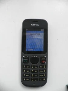Nokia 100 phantom black mobile phone (unlocked) See Description - Picture 1 of 9