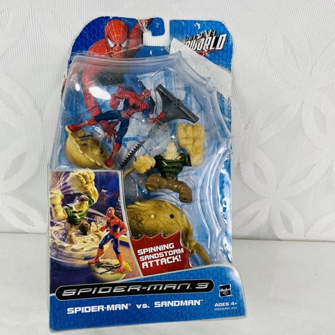 Spiderman 3 Spiderman Vs Sandman Webworld Whirling Web Attack Sandstorm 2007 Cover