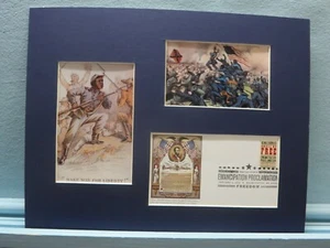 Assault on Fort Wagner by the 54th Massachusetts Regiment & First Day Cover - Picture 1 of 2