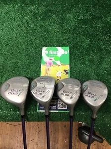 Knight Billy Club Woods Set Driver 3, 5, 7 Ladies Graphite Shafts - Picture 1 of 8