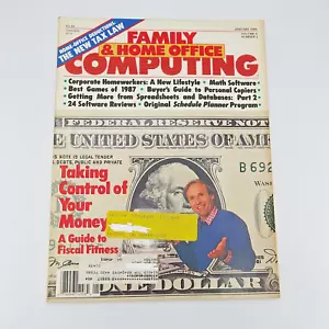 Vintage Januar 1988 Band 6 Nummer 1 - Family & Home Office Computer Magazin - Bild 1 von 8