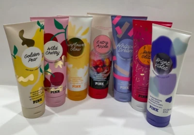 Victoria's Secret / Loção Corporal Hidratante Rosa 24 Horas 8oz escolha seu perfume - Imagem 1 de 4