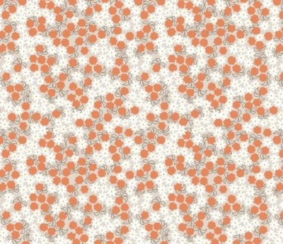 Lewis & Irene - 'Bear Hug' Cloudberries Natur 100% Baumwolle Quilten/Basteln