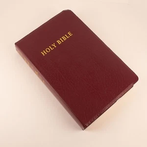 Holy Bible New Living Translation NLT Red Letter Tyndale Bonded Leather 2004 - Picture 1 of 15