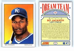 Puntuación #687 1990, Bo Jackson, Kansas City Royals - Imagen 1 de 1