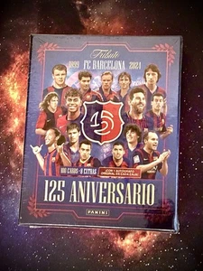 2025 Panini TRIBUTO 125 Years Anniversary Set FC BARCELONA 1 Autograph FREE SHIP - Picture 1 of 6