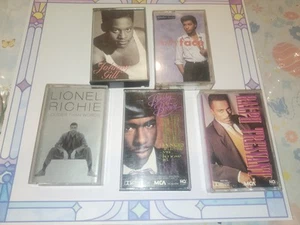 90s Bobby Brown Lionel Richie 5 Cassette Lot - Picture 1 of 7