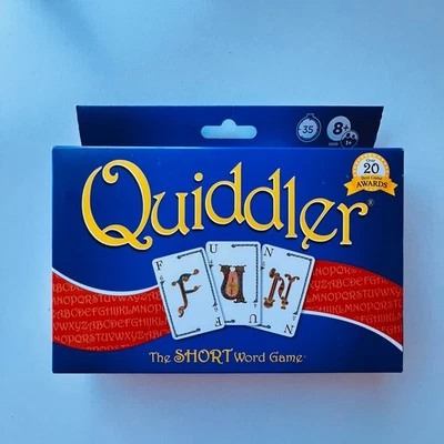 Quiddler for the Fun of Words Card Game The Short Game Play Monster - Image 1 of 4