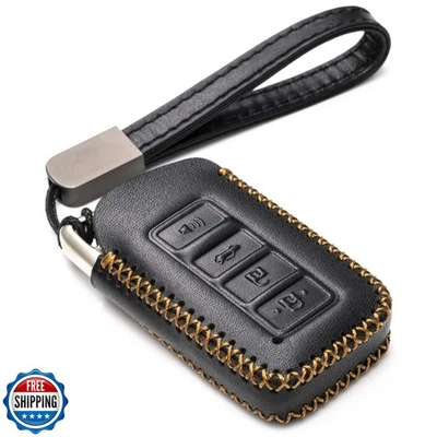 Vitodeco Cuero Genuino Inteligente Llavero Estuche Cubierta Protector Compatible para Le Foto 1 de 4